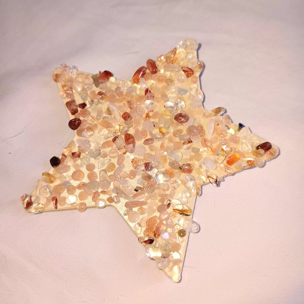 Star Magnet Multicolor 4x4x0.25 Inch Home Decor